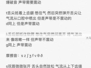 掌握“二字”发音技巧的实用指南